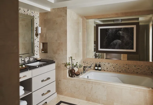 غرفة غراند كلاسيكية بسرير كينج، L Ermitage Beverly Hills 4/8