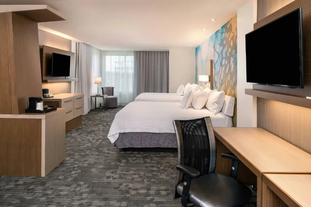 غرفة بسريرين كوين، Courtyard By Marriott Detroit Farmington 1/2