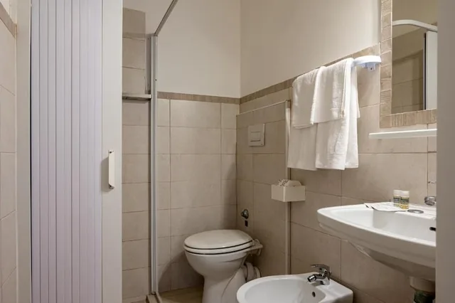 غرفة اقتصادية بسريرين منفصلين بشرفة، Amadei Hotel Blumen 2/3