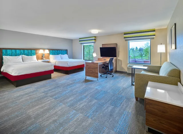 Studio, 2 Queen Beds, HAMPTON INN OMAHA MIDTOWN-AKSARBEN AREA 1/8