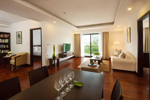 شقة بإطلالة على الحديقة بغرفتي نوم، Elegant Suites Westlake 1/1