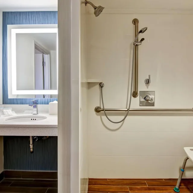 جناح بسرير كينج وسريرين كوين لذوي الإعاقة، Hilton Garden Inn Toronto Mississauga 6/6