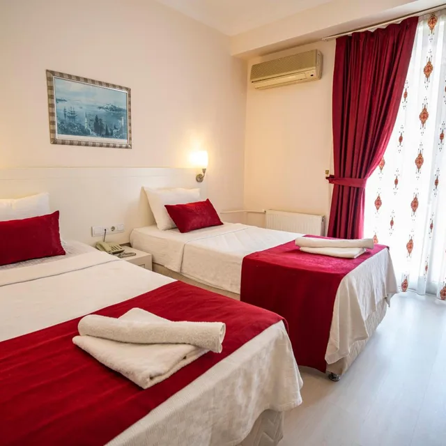 غرفة قياسية بسريرين منفصلين، Ayapam Hotel 2/3