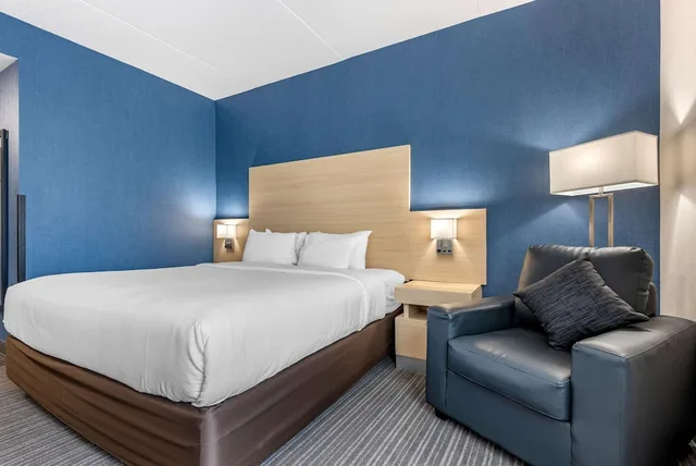 غرفة قياسية بسرير كينج في الطابق الأرضي، Quality Inn & Suites Oakville 5/10
