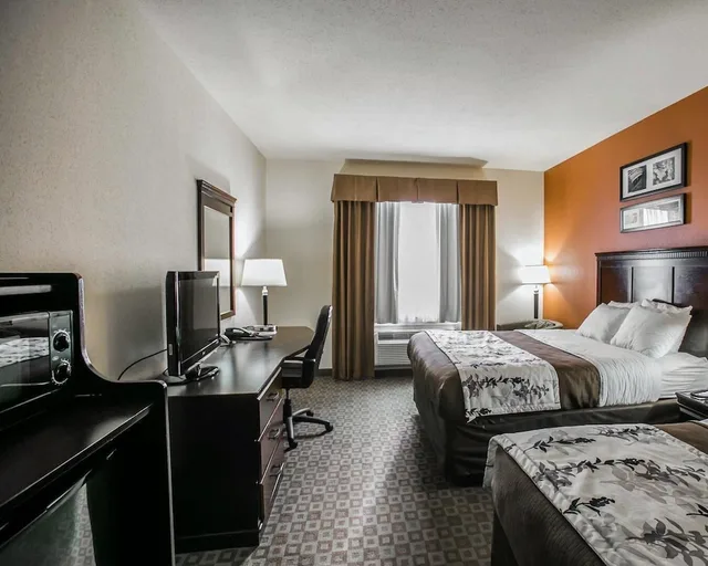 غرفة بسريرين كوين لذوي الإعاقة، Sleep Inn Suites Highway 290 Nw Freeway 1/4