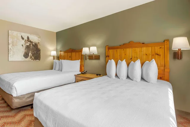غرفة قياسية بسريرين كوين، Best Western Plus Rio Grande Inn 3/4