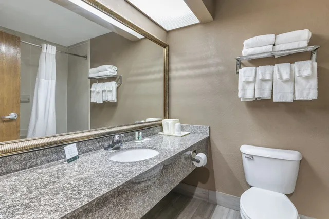 غرفة بسرير كينج مع أريكة لذوي الإعاقة، Quality Inn Rogersville 2/2