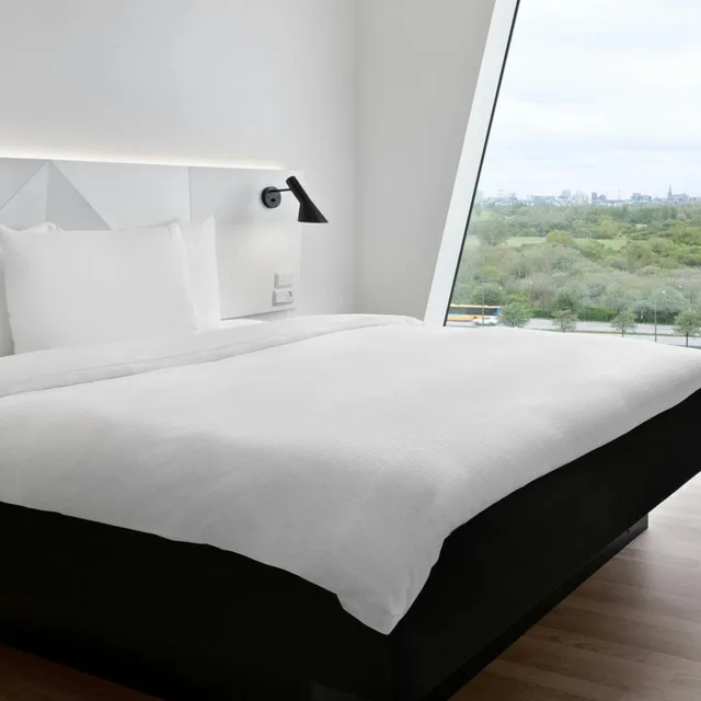 غرفة قياسية كبيرة بسرير كينج وسرير كوين بإطلالة على المدينة، AC Hotel by Marriott Bella Sky Copenhagen 4/6
