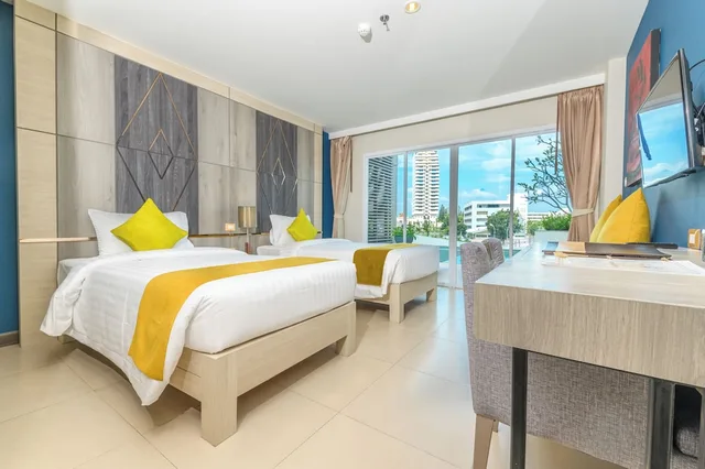 Deluxe, Twin Beds, Pool Access، Andakira Hotel 9/10