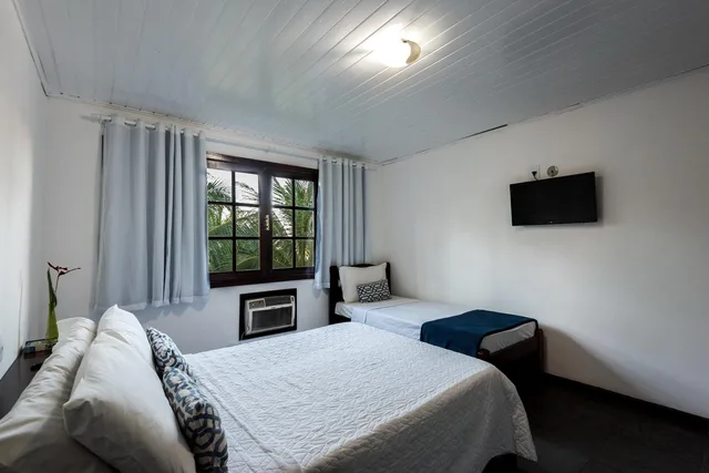 غرفة قياسية ثلاثية، Pousada Nova Villa Tortuga 2/4
