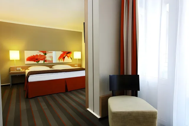 استوديو بسريرين مزدوجين وسرير كينج، Soaltee Hotel Frankfurt Messe by Trip Inn 1/1
