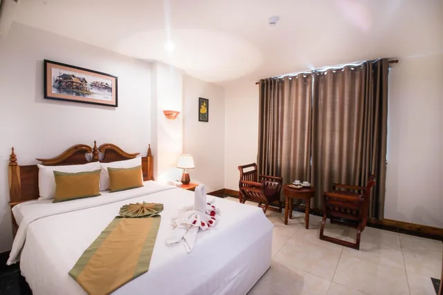 غرفة ديلوكس بسرير مزدوج بإطلالة على المدينة، RELAX HOTEL 4/10