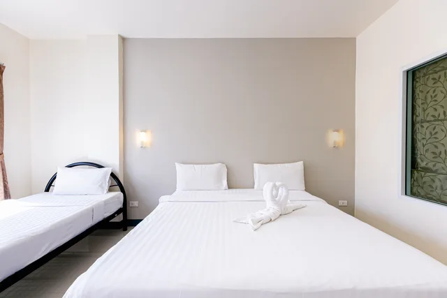 غرفة عائلية، Panwalee Hotel 4/8