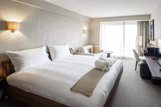 غرفة ديلوكس بسرير كينج، Beach Palace Hotel 4/7