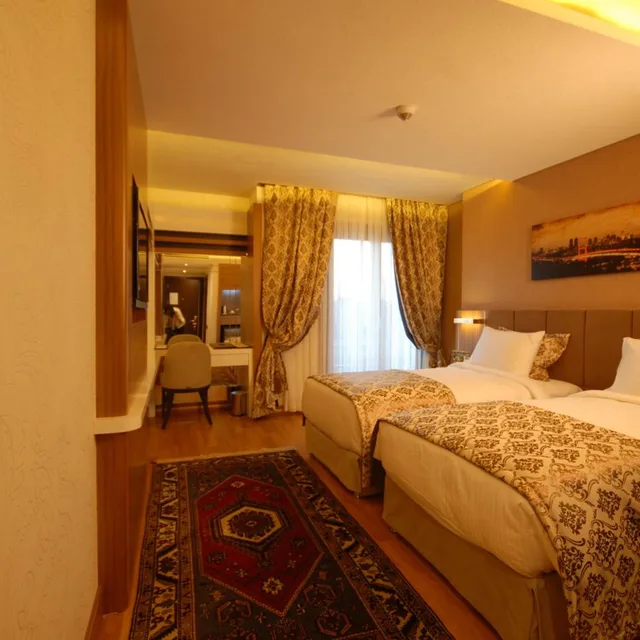 غرفة بسرير مزدوج أو سريرين منفصلين، Imamoglu Pasa Hotel 5/10