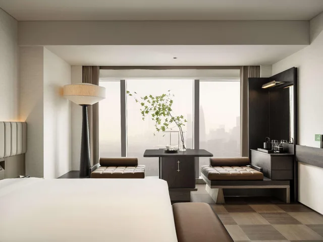 غرفة بريميوم بسريرين منفصلين، Atours Hotel Shenzhen 1/1