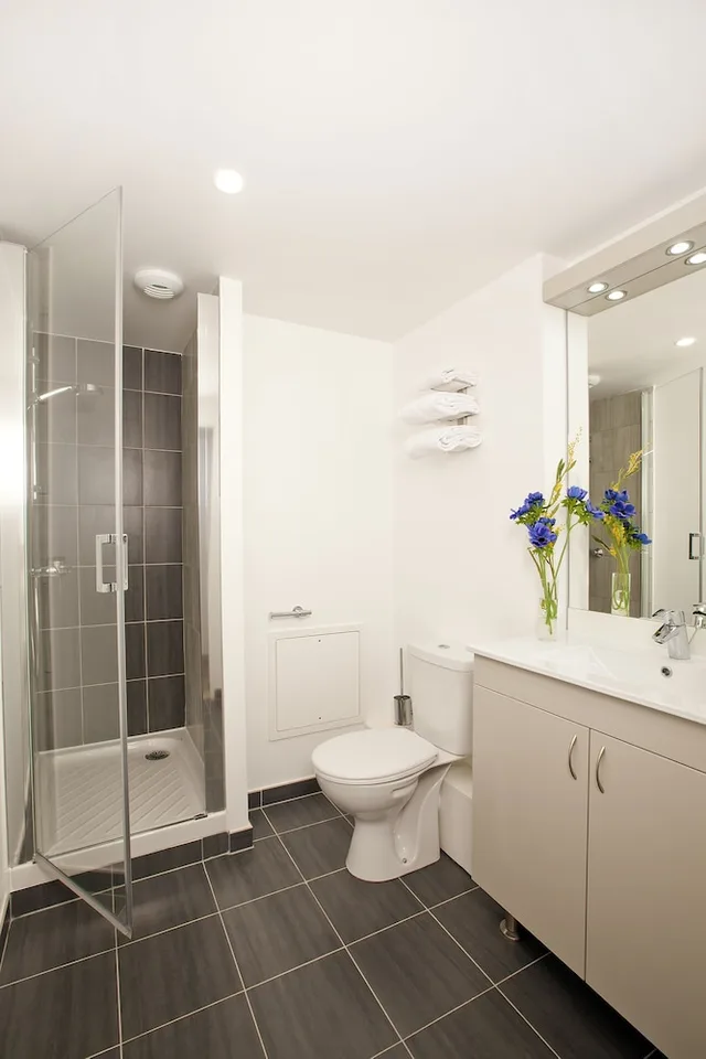 شقة بسرير مزدوج بغرفة نوم واحدة مع أريكة، Residhome Paris Rosa Parks 4/5