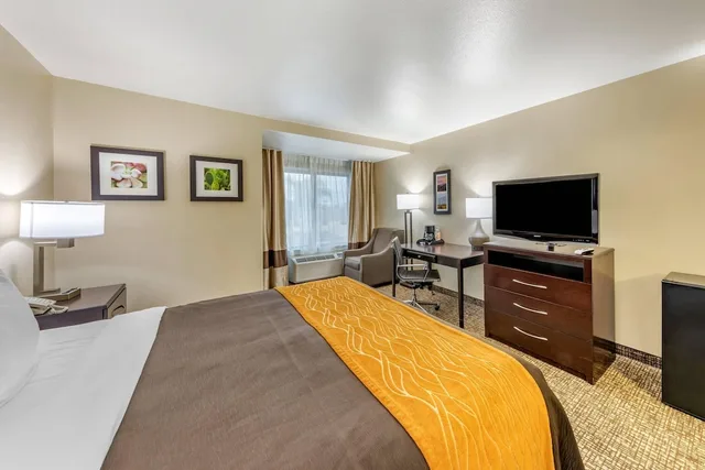 غرفة قياسية بسرير كينج، Comfort Inn & Suites San Bernardino 9/10