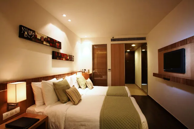 غرفة قياسية بسرير مزدوج أو سريرين منفصلين، Shervani Nehru Palace Hotel 1/2