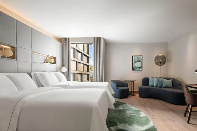 غرفة بسريرين مزدوجين، The Westin London City 1/2