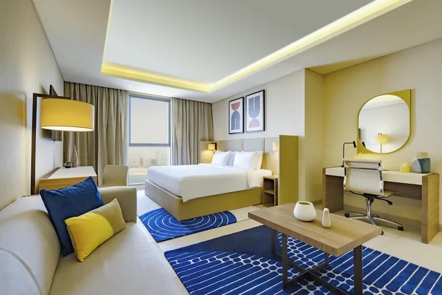 جناح بسرير مزدوج بغرفة نوم واحدة، Voco Doha West Bay Suites 6/10