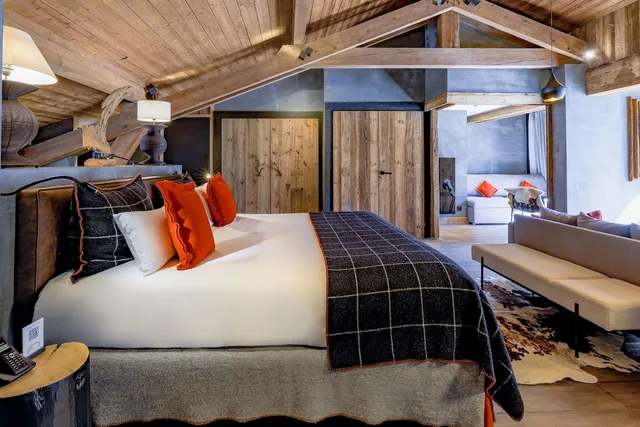 جناح بسرير كوين مع أريكة، Le M de Megeve 7/10