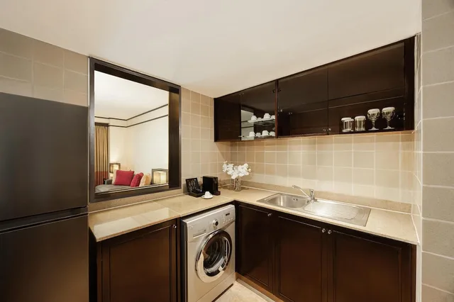 جناح ديلوكس بسرير كينج بغرفتي نوم، CONRAD BANGKOK RESIDENCES 7/9