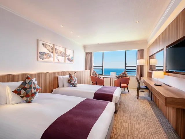 Semi Room, Horizon, Deluxe, 2 Semi Double Beds، Hotel New Akao 1/2