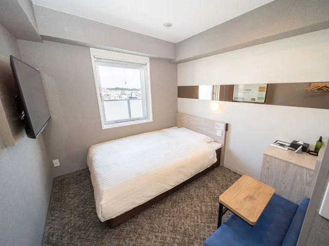 غرفة قياسية بسرير مزدوج، Super Hotel Mitazono Sendai Airport 1/5