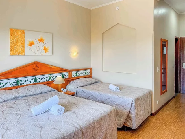 غرفة ديلوكس بسرير كوين، Nacional Inn Campos Do Jordao 2/10