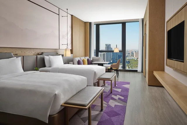 Deluxe, Twin Beds, City View, JW Marriott Hotel Xi'an Southwest 2/5