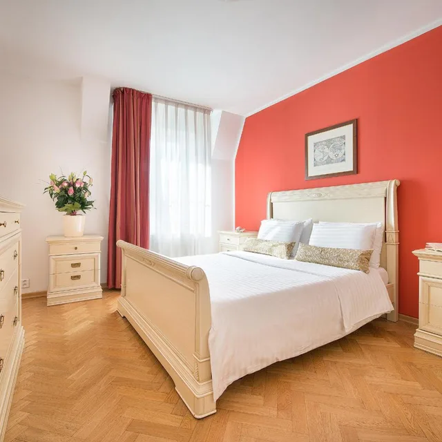 شقة بسرير فردي بإطلالة على المدينة، Hotel Suite Home Prague 1/6