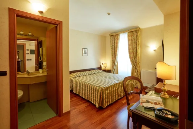 غرفة بسرير مزدوج أو سريرين منفصلين، Hotel Liberty 3/10