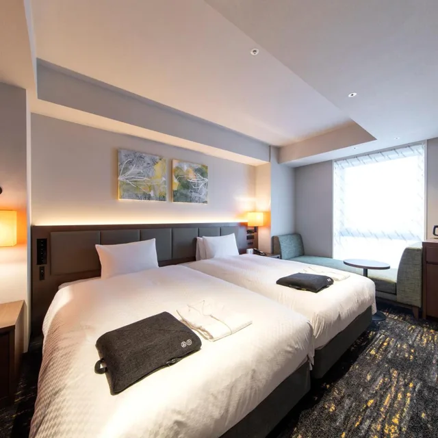 غرفة قياسية مفردة بسريرين منفصلين، Hotel Forza Nagoya Sakae 1/6