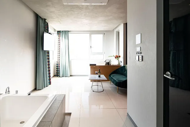 جناح ملكي عائلي بسرير مزدوج وسرير فردي، Hotel The Designers Hongdae 4/5
