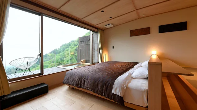 Room, Twin Beds, 2 Futon Beds, with View, Takimotokan Yukinosato 1/2