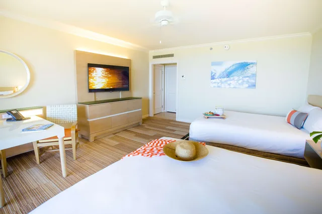 غرفة بسريرين كوين بإطلالة على الحديقة لذوي الإعاقة، Grand Wailea Maui, A Waldorf Astoria Resort 4/7