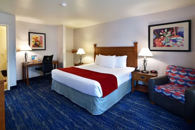 غرفة مفردة بسرير كينج لذوي الإعاقة، Lamplighter Inn Suites At Sdsu 1/6