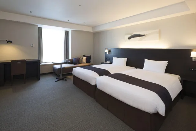 غرفة كومفورت بسريرين منفصلين، Sapporo Grand Hotel 2/4
