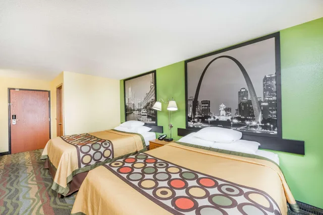 غرفة بسريرين كوين، Super 8 By Wyndham Jacksonville 3/7