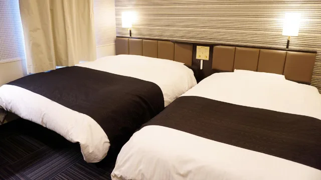 غرفة بسريرين منفصلين للمدخنين، APA Hotel Honhachinohe 1/1