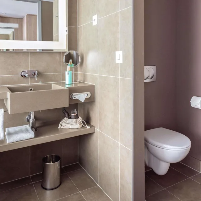 غرفة تنفيذية بسرير كينج مع أريكة، Novotel Lugano Paradiso 9/10