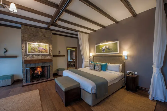 كوخ ديلوكس بسرير كينج بإطلالة على الجبل، The Retreat At Ngorongoro 1/2