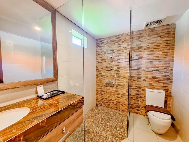استوديو بسرير فردي، Sekuro Village Beach Resort Jepara 3/4