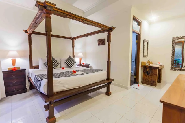 غرفة قياسية بسرير مزدوج أو سريرين منفصلين، Ubud Inn Cottages 5/10