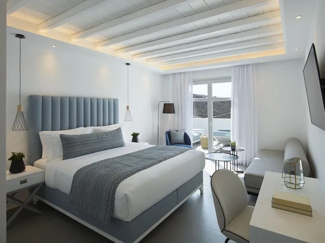 جناح جونيور بسرير مزدوج مع أريكة، Epic Blue Suites & Villas 2/7