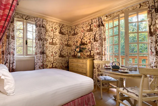 جناح عائلي بشرفة بغرفتي نوم، Relais And Chateaux Cazaudehore 1/2