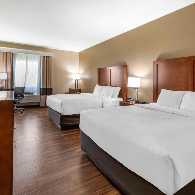 جناح سوبيريور بسريرين كوين، Comfort Inn Crawfordsville 1/6