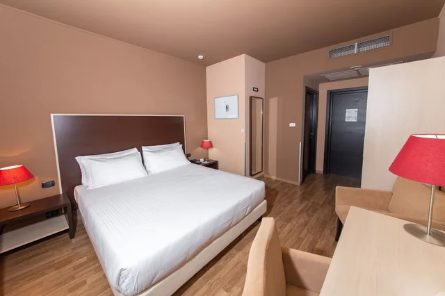 غرفة كلاسيكية مفردة بسرير مزدوج، Art Hotel Olympic 5/7