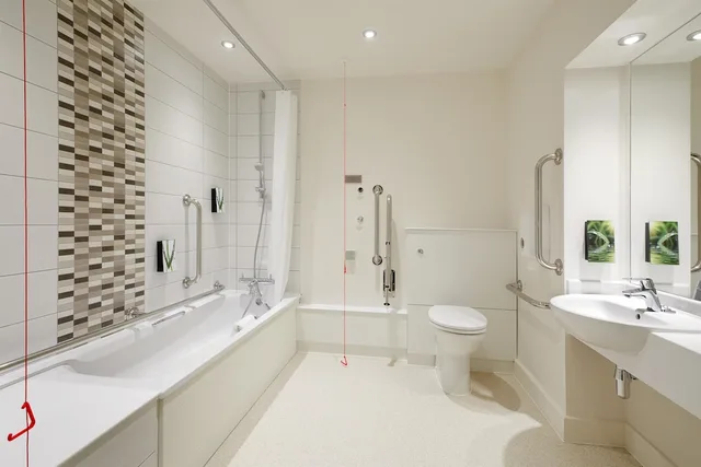 غرفة قياسية بسرير مزدوج لذوي الإعاقة، Premier Inn London Kew Bridge 2/2